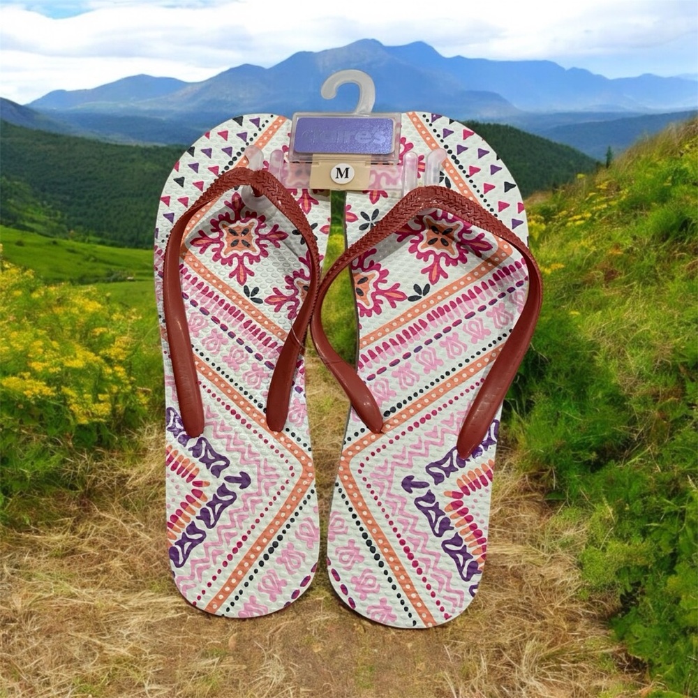 Claire's Multicolor Patterned Sandals